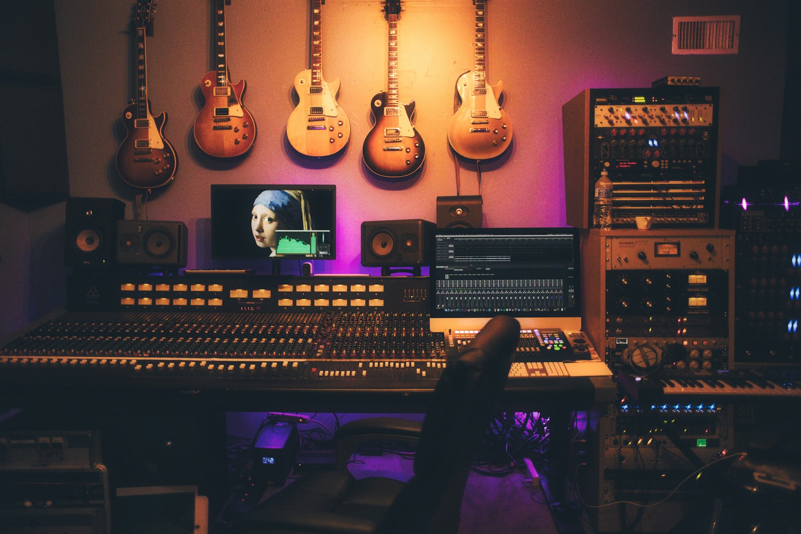 Music production studio